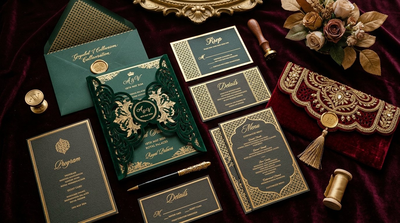 Luxury Wedding & Invitation Cards