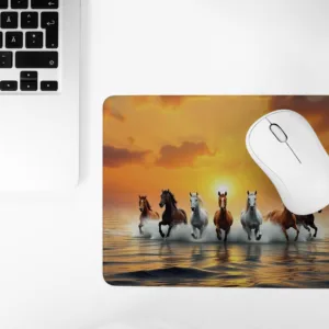 7 Horses mouse pad